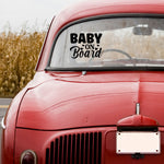 Load image into Gallery viewer, Baby On Board Car Decal
