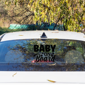 Baby On Board Car Decal