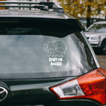 Load image into Gallery viewer, Elephant  Baby On Board Car Decal
