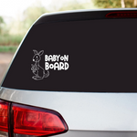 Load image into Gallery viewer, Kangaroo Baby On Board Car Decal
